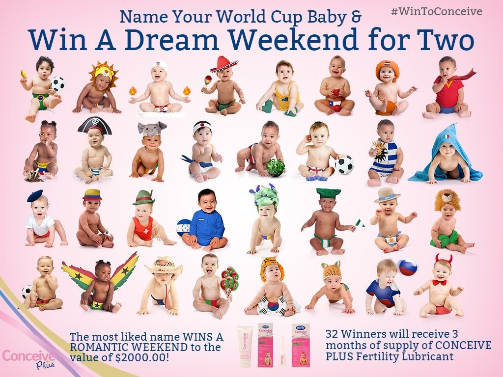 32 Top Baby Names Inspired by the World Cup 2014! - Conceive Plus®