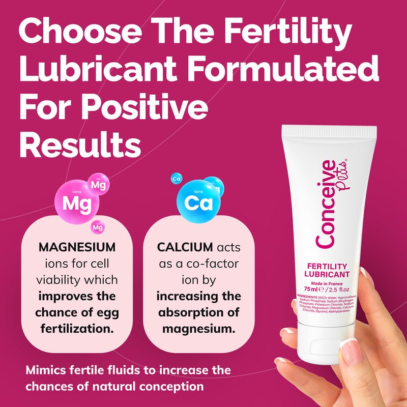 Fertility Lubricant (2.5 fl. oz) - Fertility Lubricant - Conceive Plus®