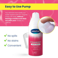 Strawberry Flavored Personal Lubricant - Water - based lubricant - Conceive Plus®