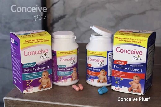 Conceive Plus Fertility Support vs Conception For Him Reviews - Conceive Plus®