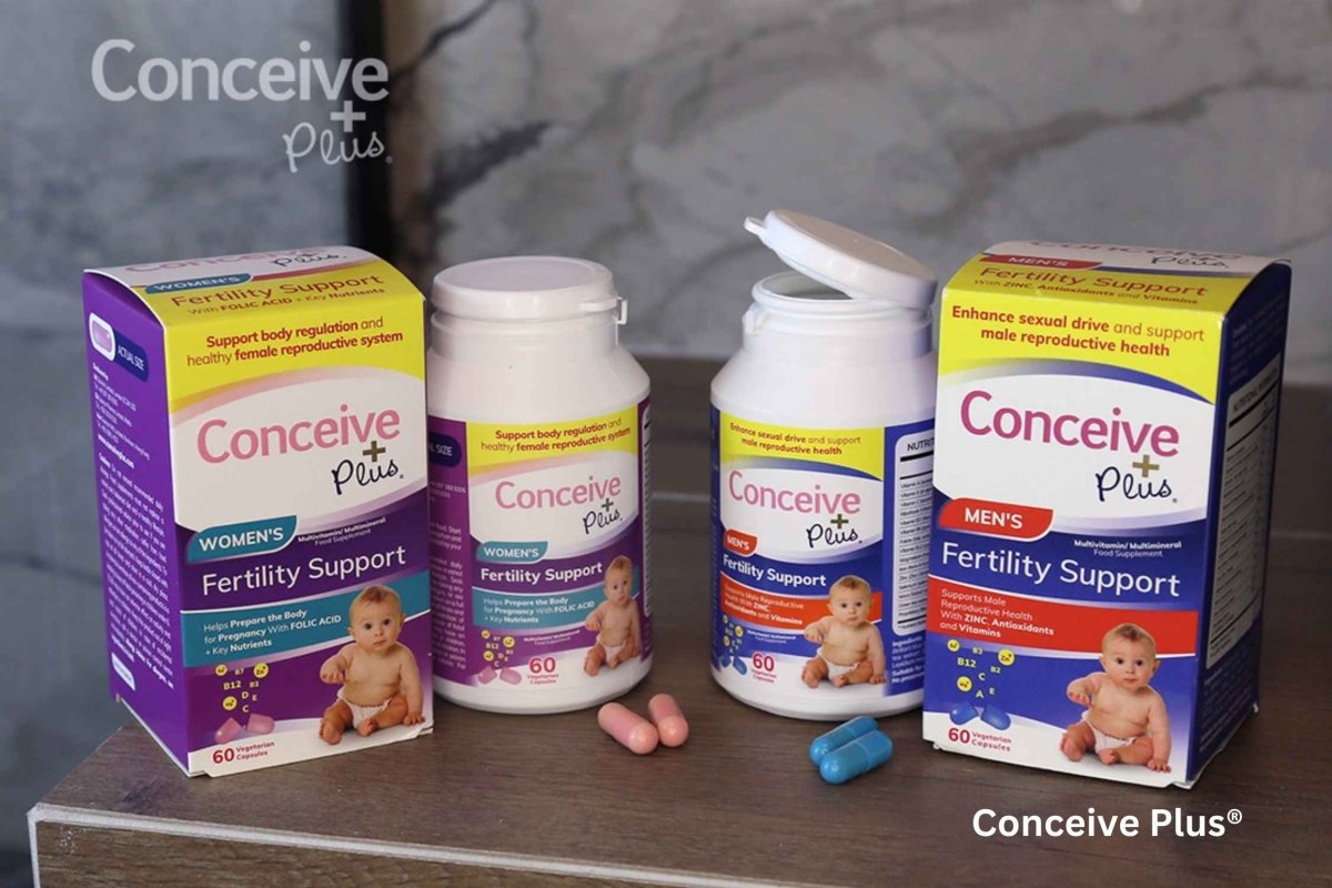 Conceive Plus Fertility Support vs Conception For Him Reviews - Conceive Plus®