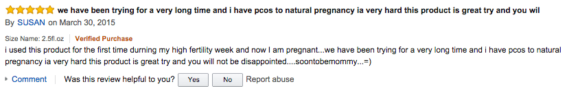 Trying for a very long time - testimonial - Conceive Plus®