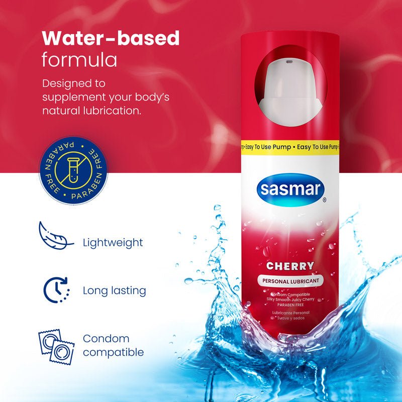 Cherry Flavored Personal Lubricant - Water - Based Lubricant - Conceive Plus®