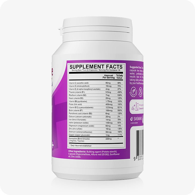 Fertility Support For Women - Fertility Vitamins For Women - Conceive Plus®
