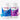 Conceive Plus Fertility Support Him & Her Bundle featuring two supplement bottles on a white background. The Men’s Fertility Support bottle is on the left with two turquoise capsules near the lower left, and the Women’s Fertility Support bottle is on the right with two pink capsules near the lower right, representing a complete couple’s fertility support solution.