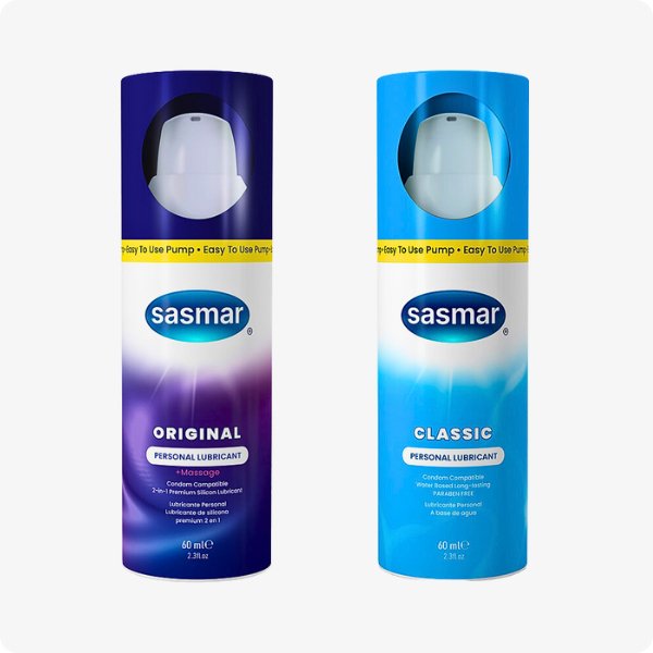 SASMAR Original Silicona + Classic Lubricante a base de agua