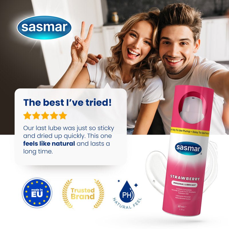 Strawberry Flavored Personal Lubricant - Water - based lubricant - Conceive Plus®