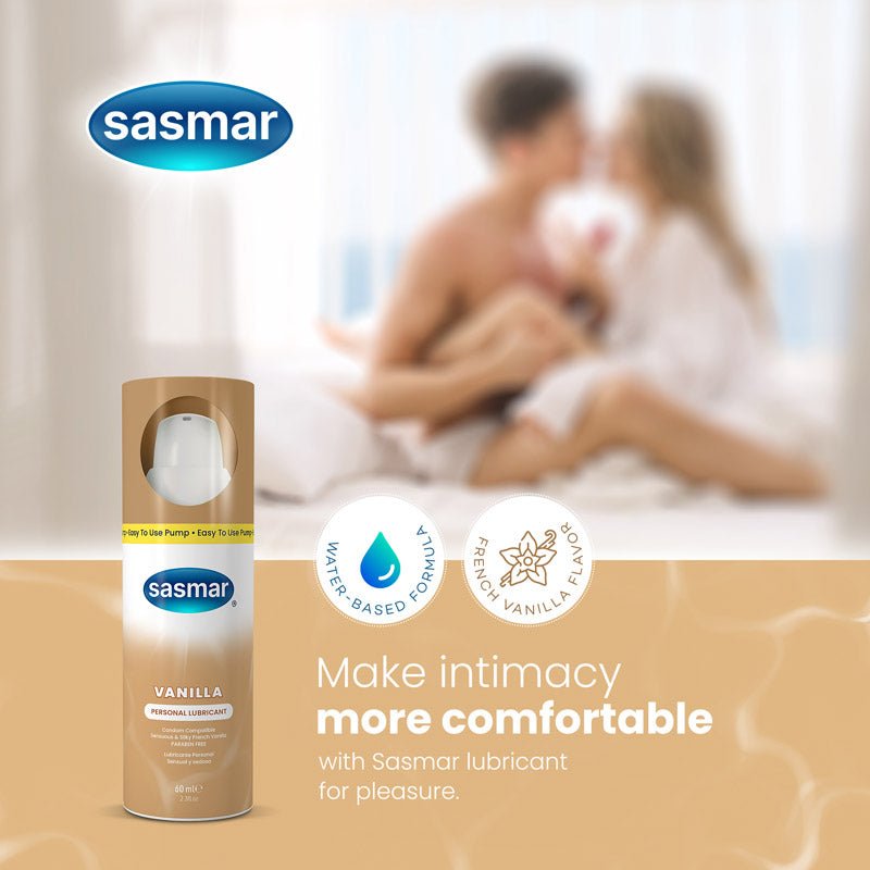 Vanilla Flavored Personal Lubricant - Water - Based Lubricant - Conceive Plus®