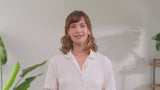 A video in which a female is explaining about the benefits of the Conceive Plus Women Fertility Support