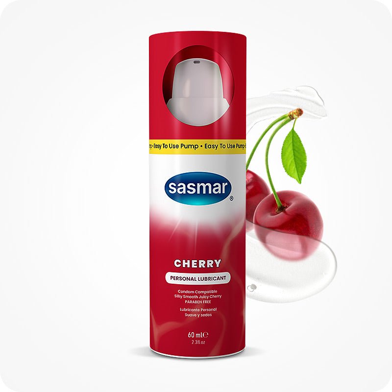 Sasmar Cherry Flavor Personal Lubricant