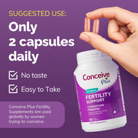 Women's Fertility Support - Fertility Vitamins For Women - Conceive Plus®